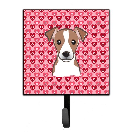 Jensendistributionservices Jack Russell Terrier Hearts Leash or Key Holder MI1654959